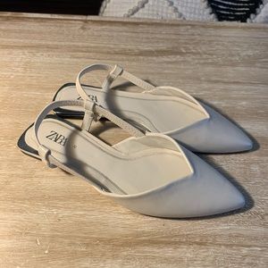 Zara Slingback Flats